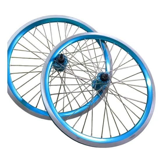 Roda Aro 20 Azul Anodizado Cross Extra Light