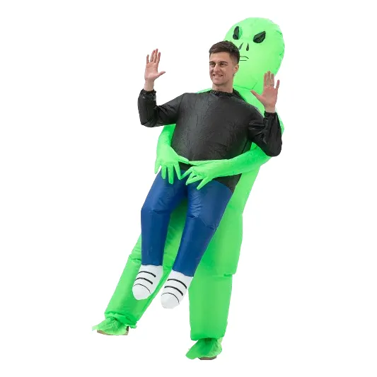 Disfraz Inflable De Alíen 1 - Adultos Y Niños