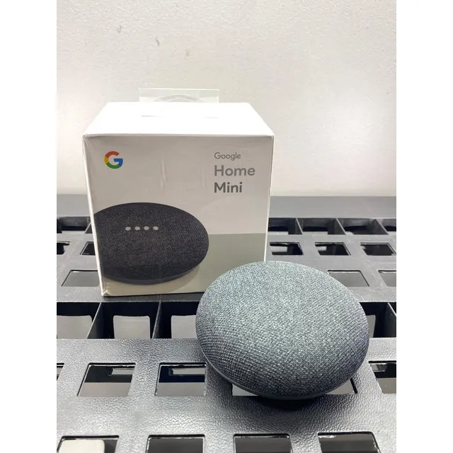 Google Home Mini Altavoz Inteligente Gris Nuevo Negro