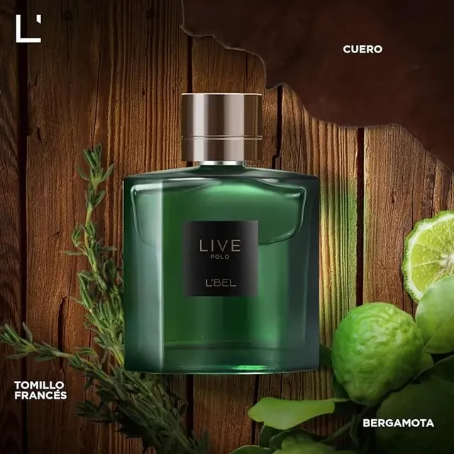 Perfume Para Hombre Live Polo 100 Ml L'bel