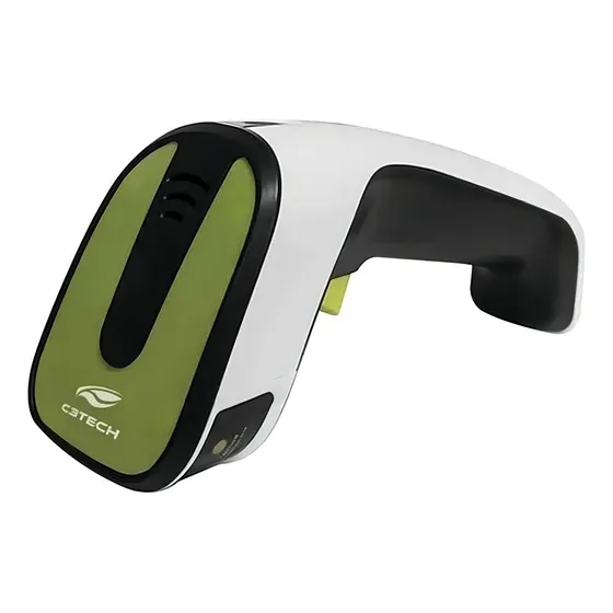 Leitor de código de barras C3Tech LB-W300 USB 1D verde/branco/preto