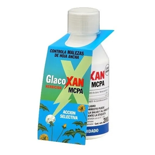 Glacoxan Mcpa Herbicida Hoja Ancha Selecctivo 200cc Maleza