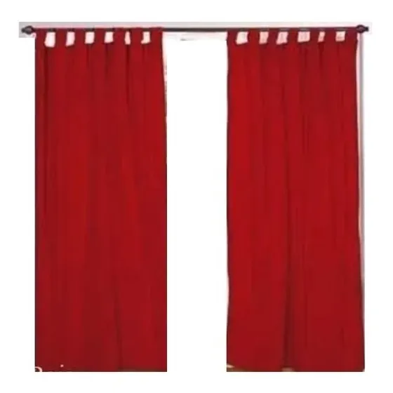 Cortina Tropical Mecanico 2 Paños Oferta Listas P/ Colgar