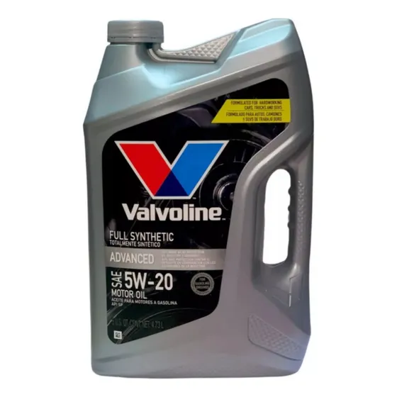 Aceite Valvoline Advanced Sintetico 5w20 4.73 Lts