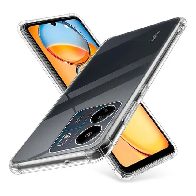 Funda Tpu Transparente Para Todos Los Xiaomi + Vidrio 9d