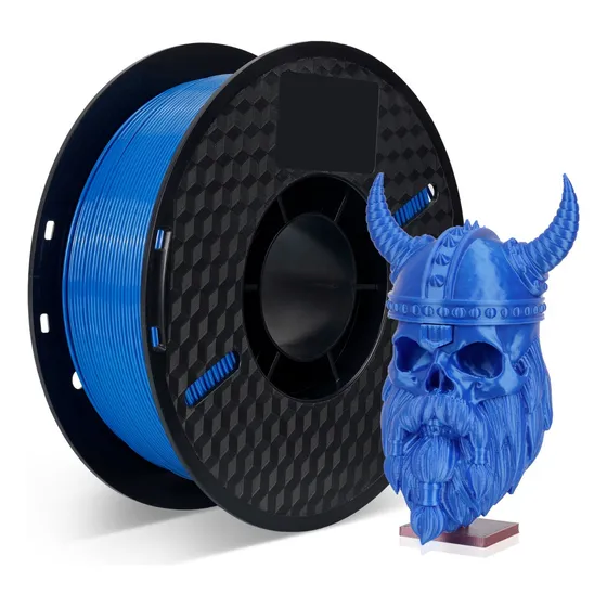 Filamento Petg Kingroon De 1 Kg Y 1.75 Mm Para Impresora 3d Color Petg-blue