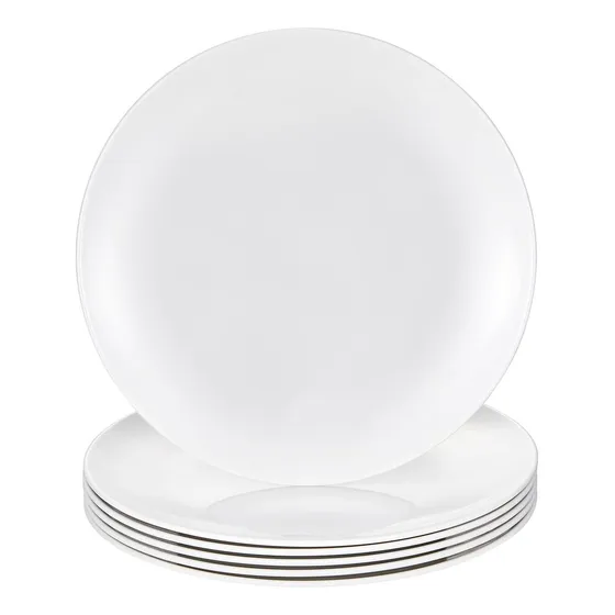 Platos De Restaurante Hsdt Melamine White 11 Pulgadas De De