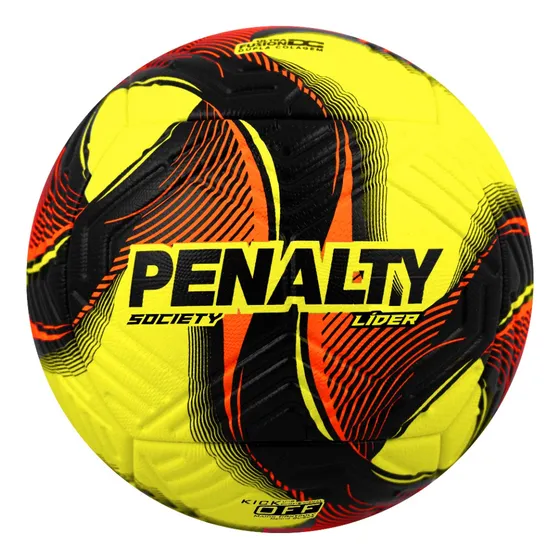 Penalty Bola Society Lider Xxv Cor AMARELO-LARANJA-PRETO