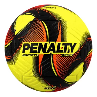 Penalty Bola Society Lider Xxv Cor Amarelo-laranja-preto Penalty Bola Society Lider Xxv Cor Amarelo-laranja-preto