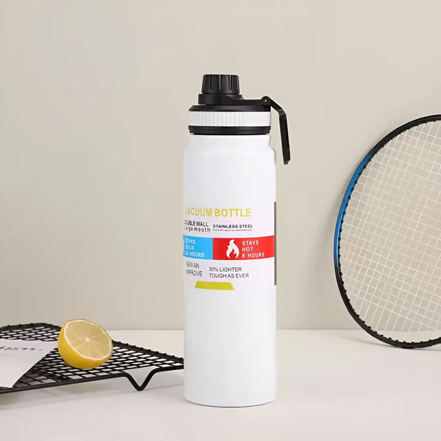 Garrafa Térmica 800ml Espacial Quente Frio Com Isolamento