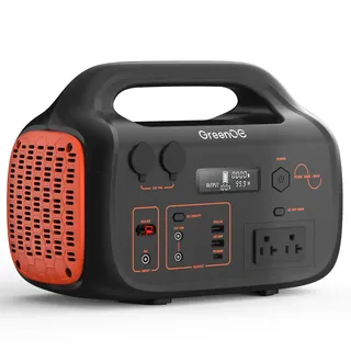 Generador Portátil Inversor Greenoe Ps-pys-pep-u00600, Potencia Nominal De 600 W, 1,2 Kw Como Máximo, Alimentado Por Batería, 110 V Ac, Arranque Manual, 2 Salidas, Pantalla Lcd, 6,2 Kg