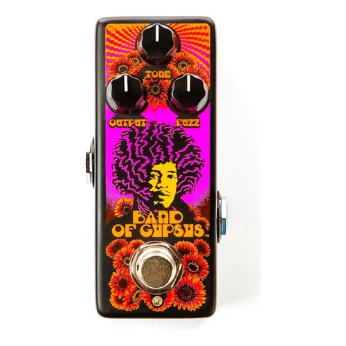 Briskdrop Dunlop Ffm6 Band Of Gypsys Fuzz Face Mini Pacote C