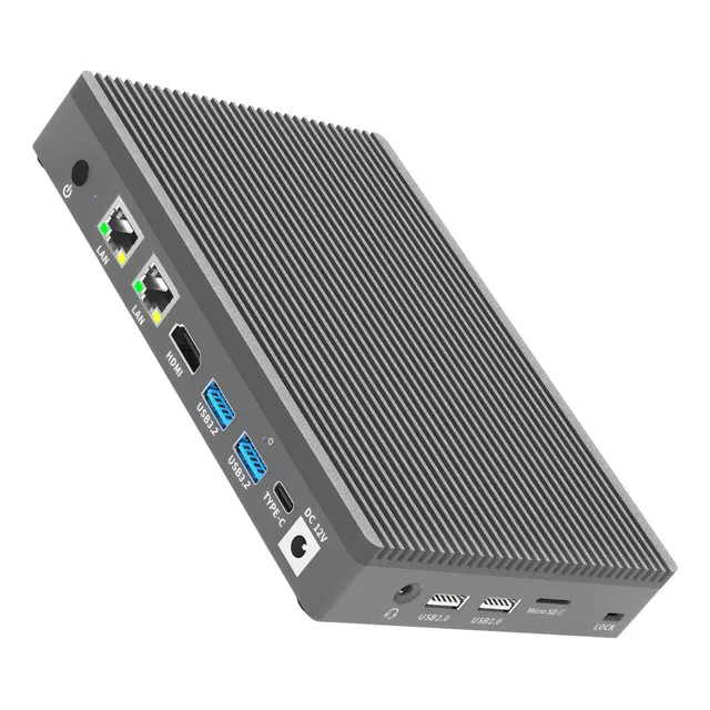 Mini Pc N100 Con Win11, 16gb Ram, 512gb Rom Y Doble Lan
