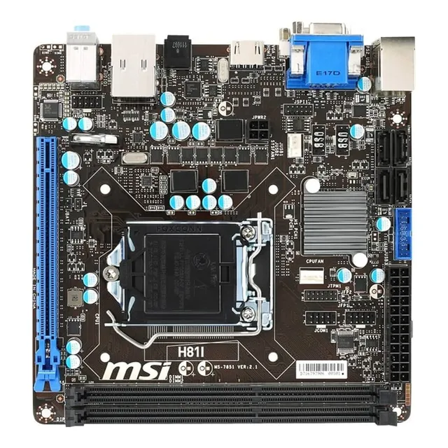 Kit Placa Madre Msi H81i I3-4160 8gb Ram