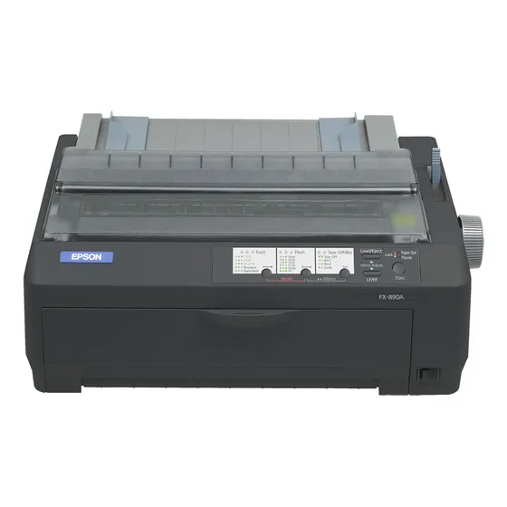 Impresora Epson Fx-890 Para Facturación Como Nueva En Caja