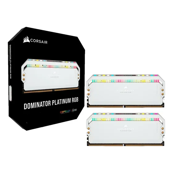 Memória Corsair Dominator Platinum Ddr4 2x8gb C19 4000mhz