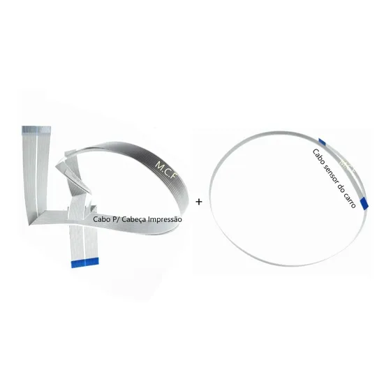Kit Cabos Flat Da Cabeça E Sensor P/ Impressora Epson L3150