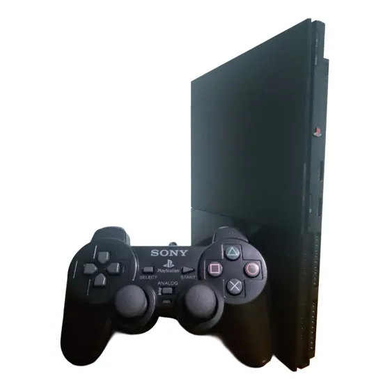 Consola Playstation 2 - Black Charcoal Edition (ps2) Negro
