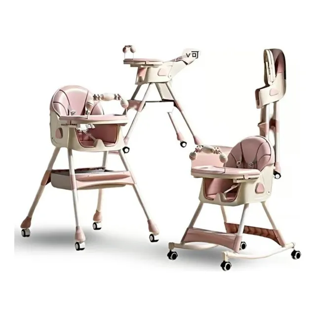 Silla De Comer 4 En 1 Impermeable Mecedora