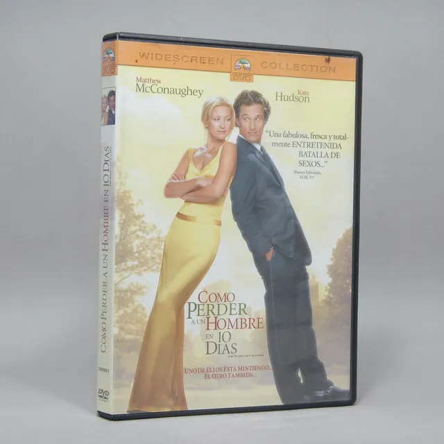 Dvd Como Perder A Un Hombre En 10 Días M Mcconaughey Ll7
