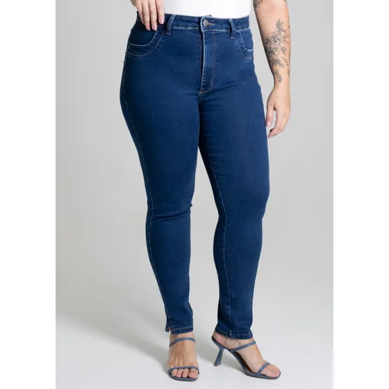 Calça Jeans Feminina Plus Size 279352 Sawary