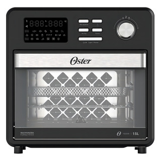 Forno E Fryer Oster Compact 10 Em 1 Ofor160 De 15 Litros Forno E Fryer Oster Compact 10 Em 1 Ofor160 De 15 Litros