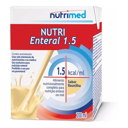 Caixa Com 27 Nutri Enteral 1.5 - 200ml . Baunilha Caixa Com 27 Nutri Enteral 1.5 - 200ml . Baunilha