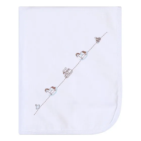 Manta Bordada Papi Forrada Cavalo 1,00m X 0,80cm
