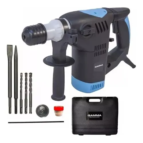 Rotopercutor Gamma Martillo 7,5 J Maletin,punta , Mechas Off