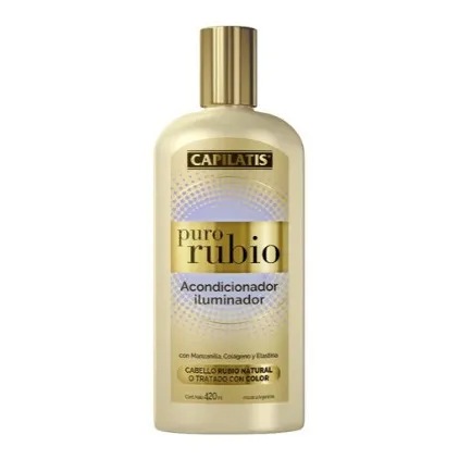 Capilatis Puro Rubio Enjuague Iluminador 420 Ml