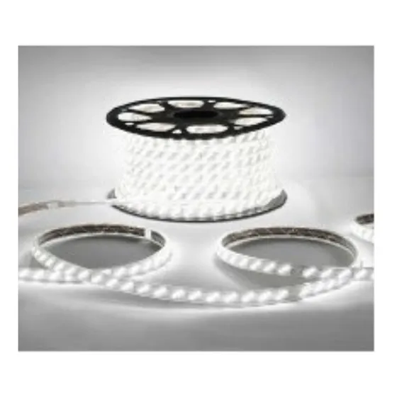 Cinta Led Luz Blanca Goma Flexible 50 Mt De Largo M/d