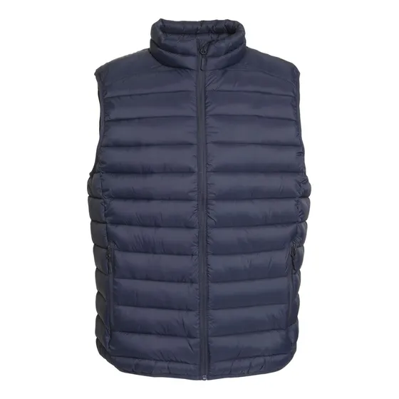 Parka Termica Manga Corta Negro/azul Hombre 100%nylon