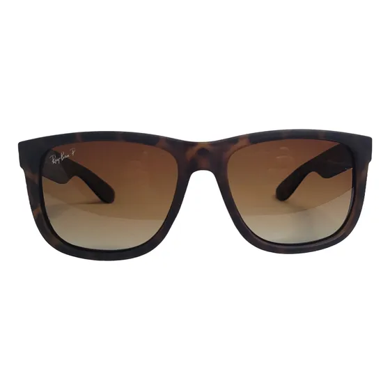 Ray-ban Justin Rb4165 Lentes Sol Polarizados Marrón Degradé