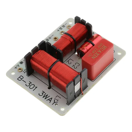 New Filtros De Som B-301 Com Divisor De 3 Vias