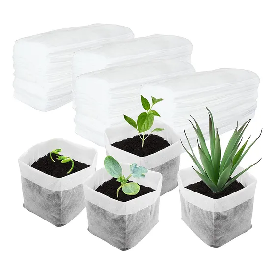 Bolsas Plantas Almacigos Biodegradables 7x10 100 Unidades