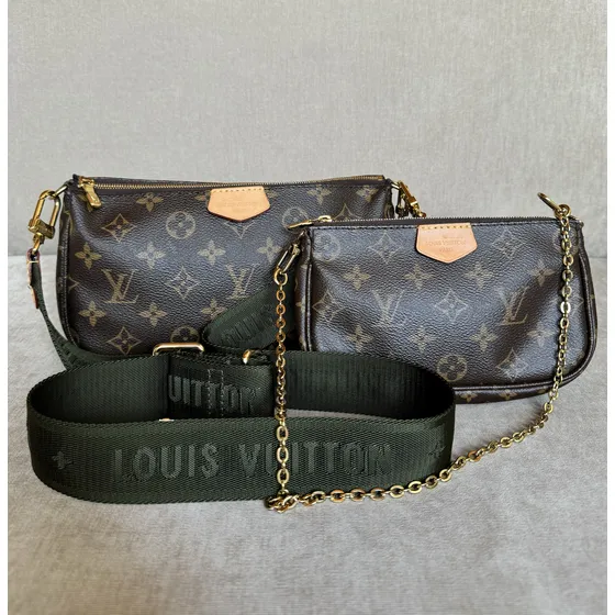 Bolsa Bandolera Multi Pochette  Café