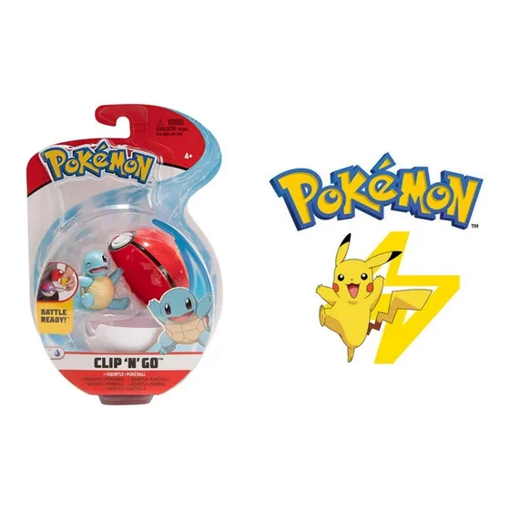 Figura Muñeco Pokemon Set Pokeball Squirtle Anime Juguete
