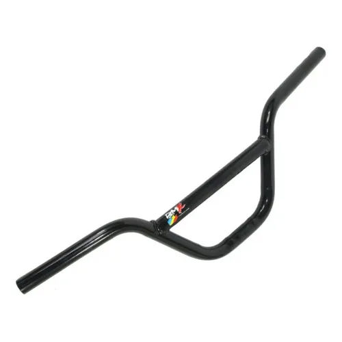 Guidão Cross Freestyle P/ Bicicleta Aço Preto Bmx Reforçado