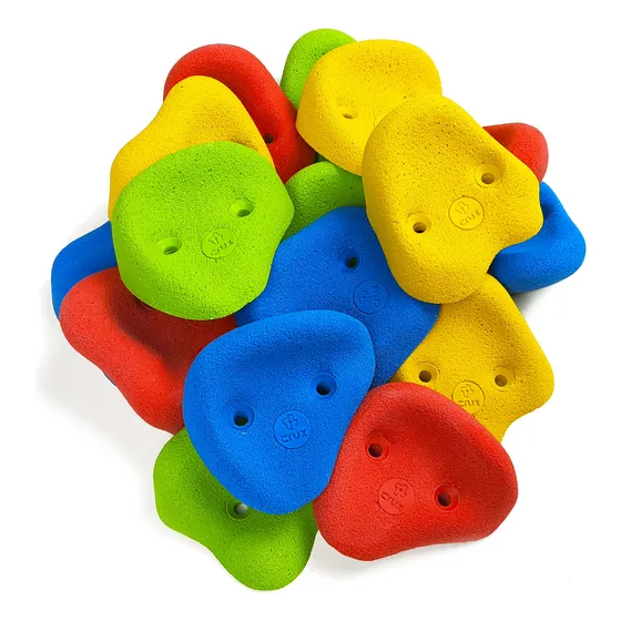 Kit 20 Agarras Escalada Infantil/iniciante Com Parafusos