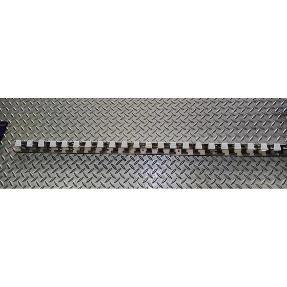 Soporte Acero Para Cortina Pvc 1 Mrr X 1.5 Mm