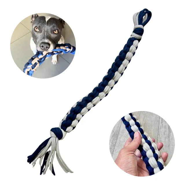 Juguete Para Perro Brunobox Soga Mordedor Mediana Resistente