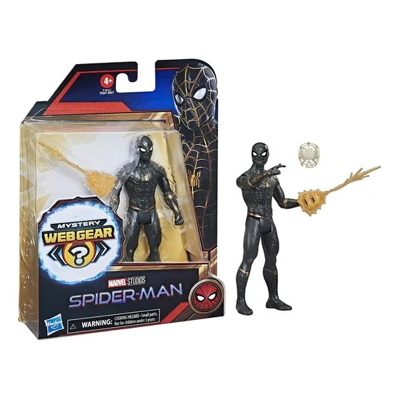 Figura De Acción Marvel Spider-man Mystery Web Gear