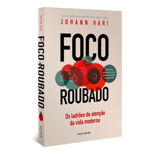 Foco Roubado, De Johann Hari. Editora VestĂgio, Capa Mole Em PortuguĂȘs Foco Roubado, De Johann Hari. Editora VestĂgio, Capa Mole Em PortuguĂȘs