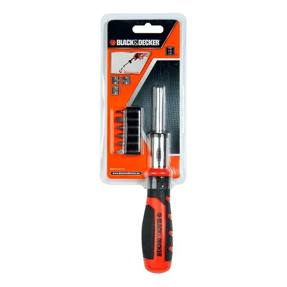 Destornillador Ratchet 10 Puntas Black+decker 101