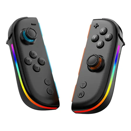 Control Rgb Para Nintendo Switch Ergonómico Negro