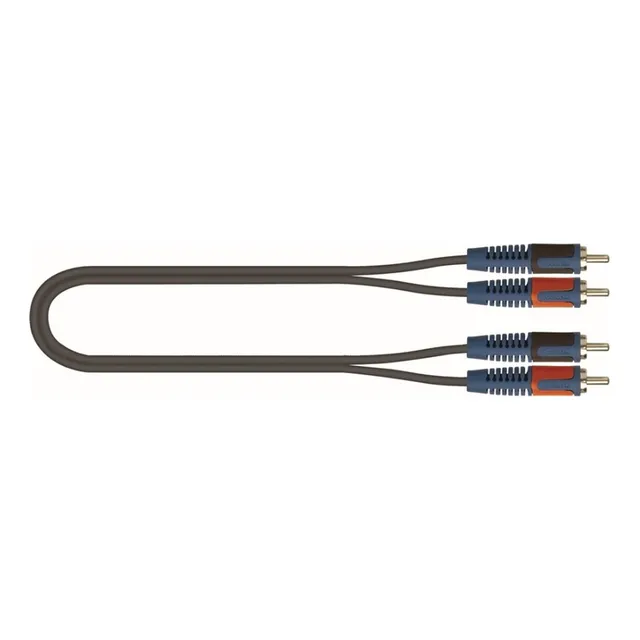 Quik Lok Rksa110-2 Cable De Audio 2 Rca A 2 Rca -audionet
