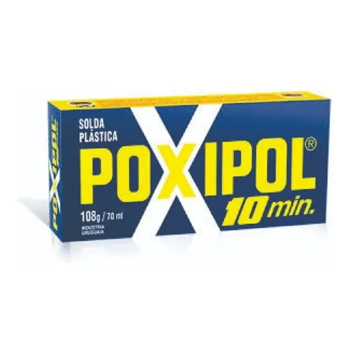 Poxipol Adesivo Cinza 108g / 70ml