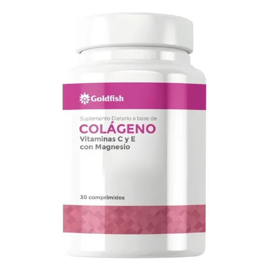 Colageno Comp Vit. C Y E Magnesio Y Calcio Goldfish X 60