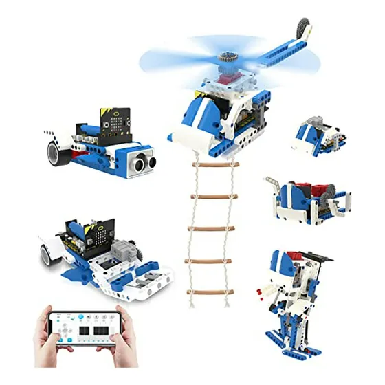 Kit Robot Yahboom Micro:bit 16 En 1 Stem Para Niños 10+