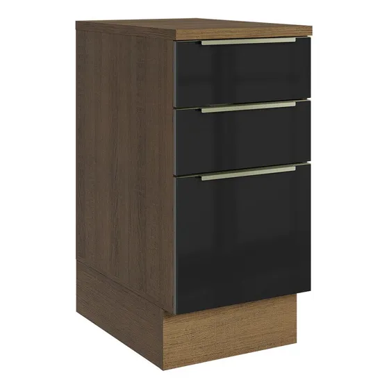 Gabinete Bajo Cocina Madesa Lux 40cm Con Encimera